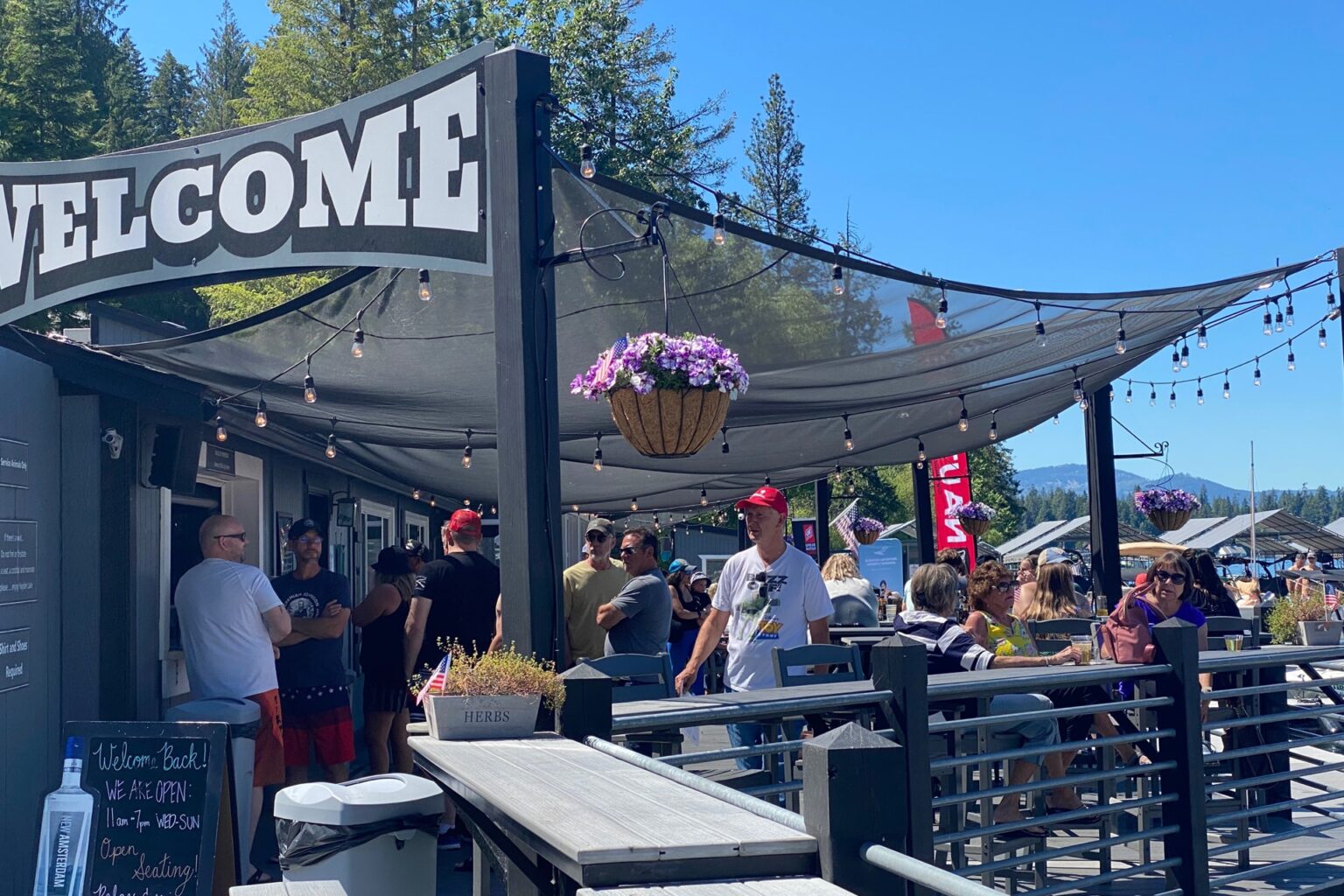 Boathouse Restaurant Hayden Lake Marina